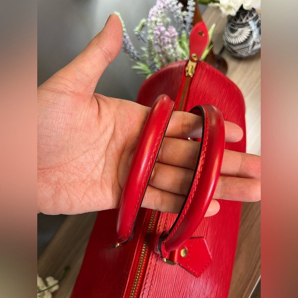Louis Vuitton Speedy Epi 30 - Red - Picture 11 of 16